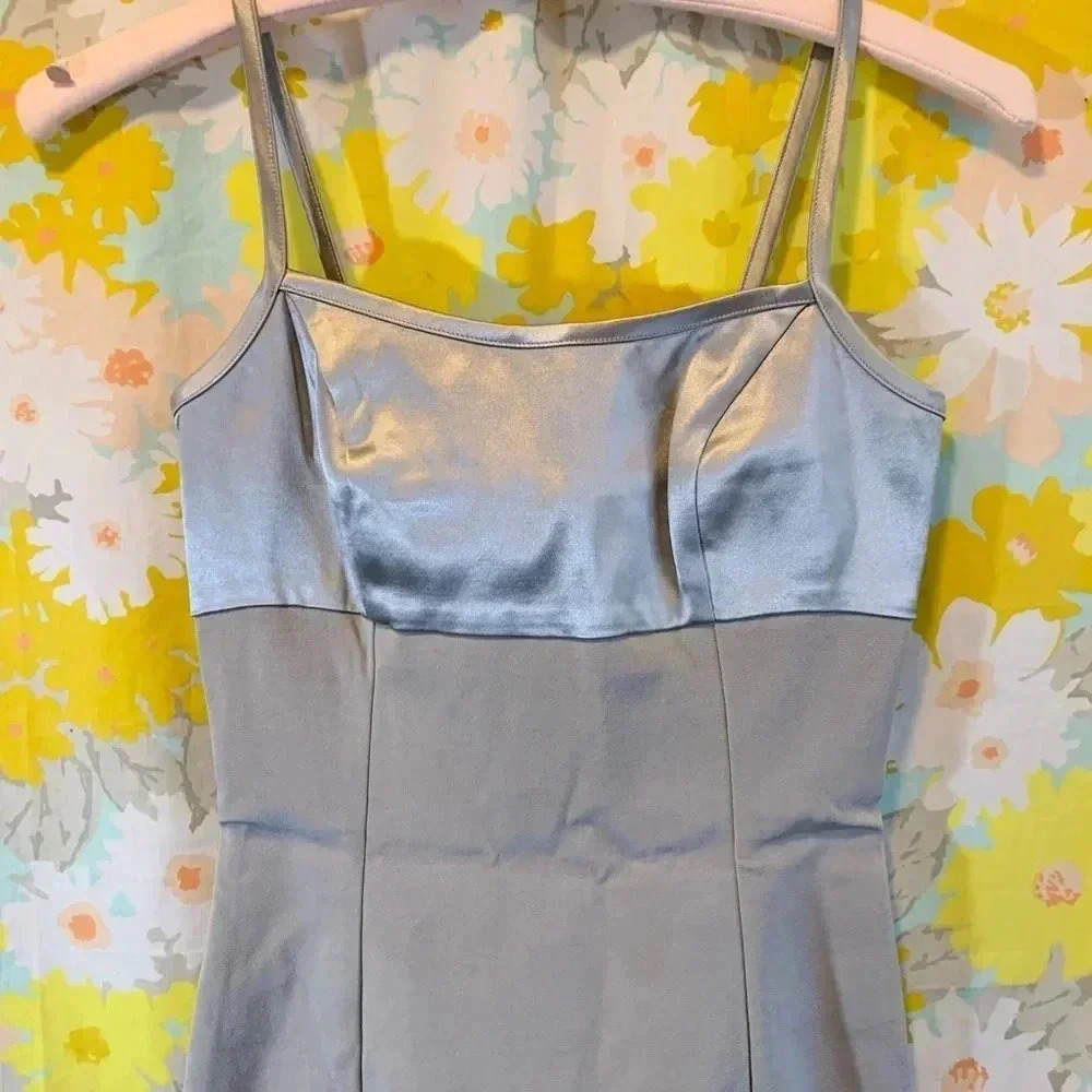 Cache Blue and Gold Mini Dress - Picture 2 of 8